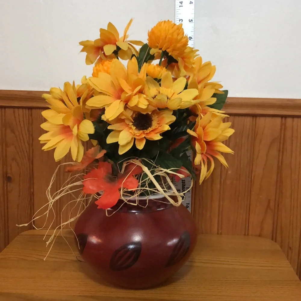Fall floral arrangement